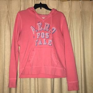 cute coral Aeropostale hoodie!!
